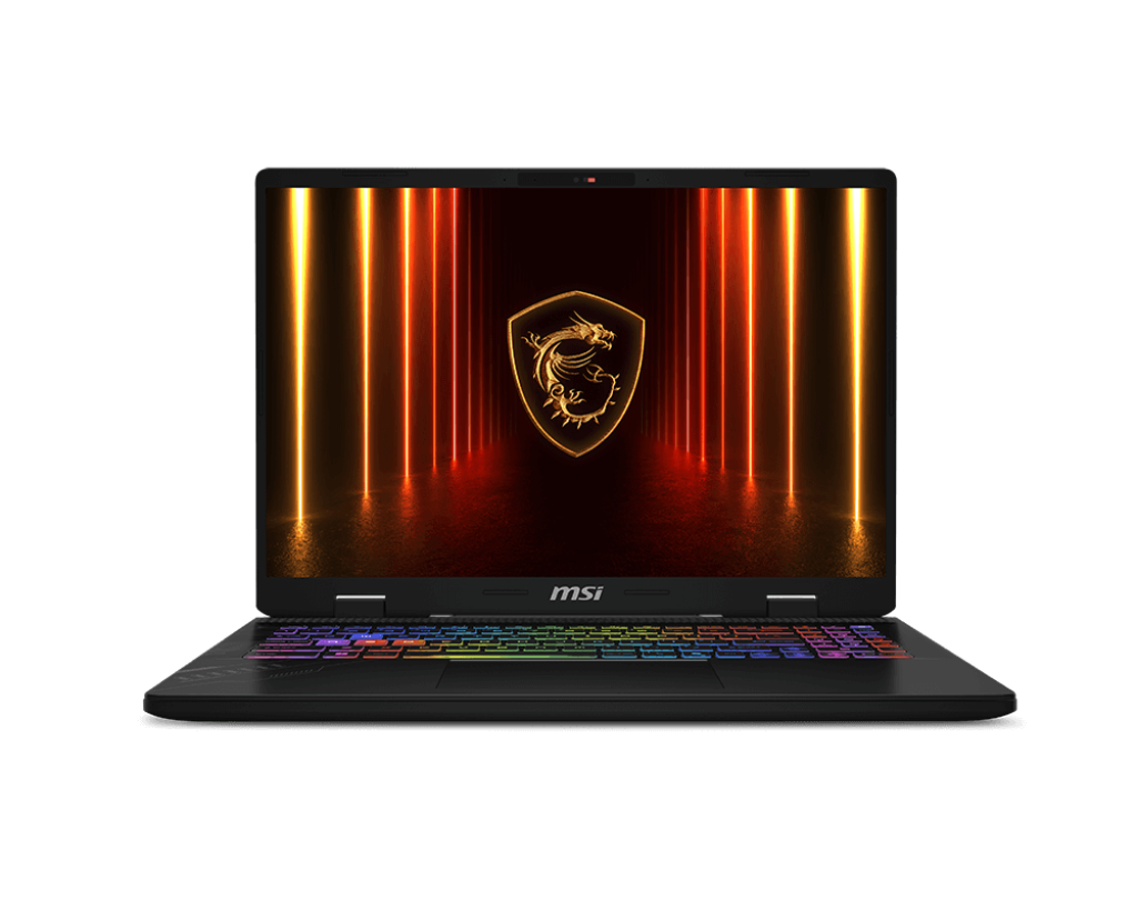 MSI Crosshair 16 HX AI D2XWFKG-068IN Intel Core Ultra 7 255HX, 16GB DDR5-5600, 1TB NVMe SSD , NVIDIA GeForce RTX 5060 Laptop GPU, 8GB GDDR7, 16:10 QHD+(2560 x 1600), 240Hz, 24-Zone RGB Gaming Keyboard, Windows 11 Home, 2-Year Warranty