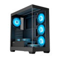 ANT ESPORTS CRYSTAL X7 ATX CABINET BLACK