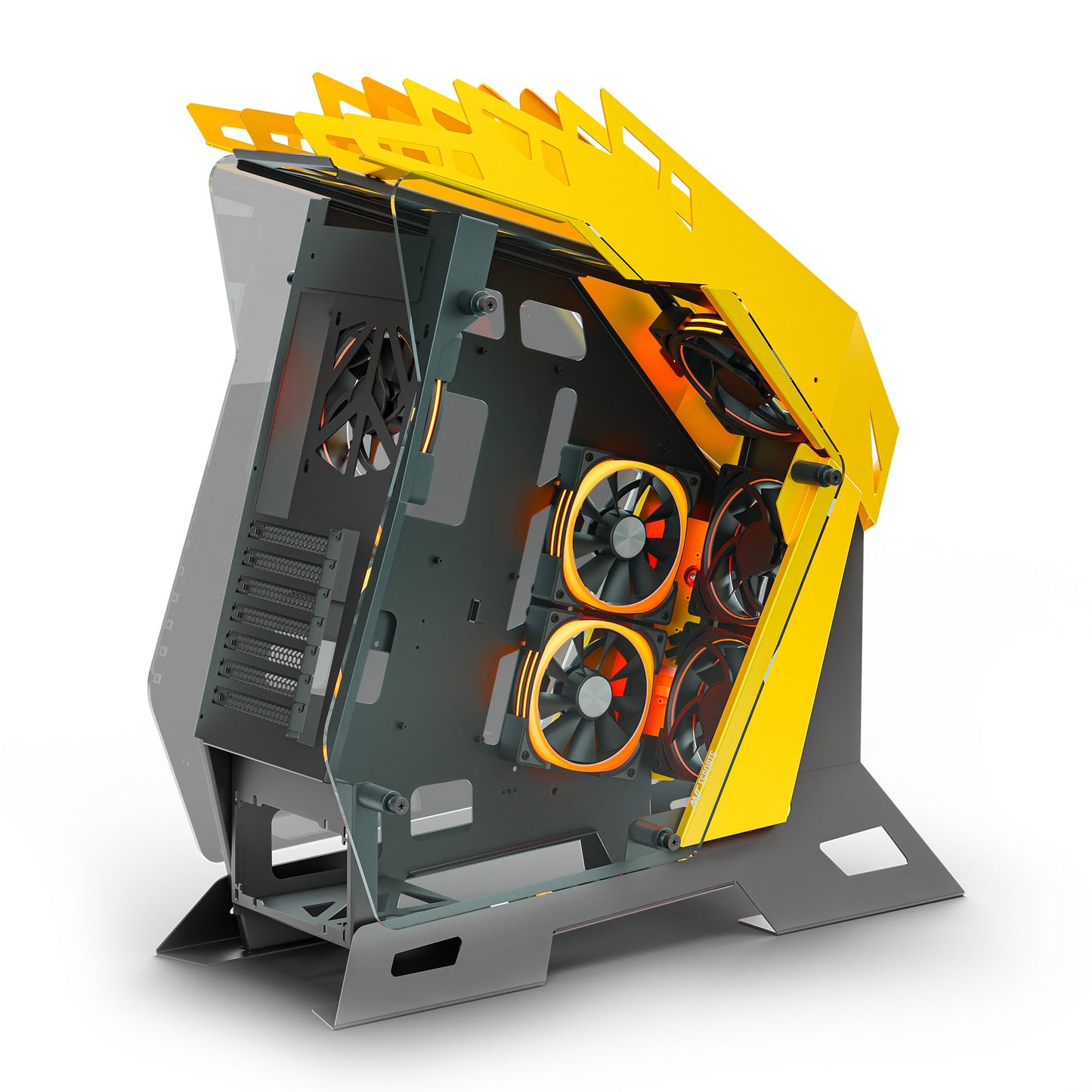 ANT ESPORTS CYPHER G7 CABINET BLACK-YELLOW