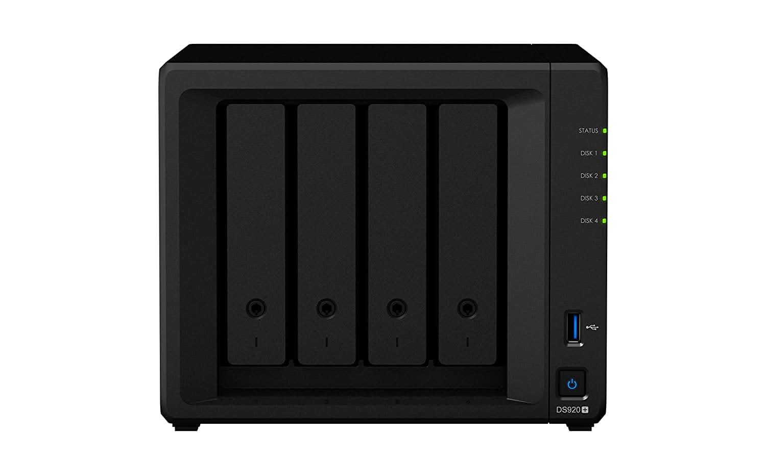 #4 NAS 4ベイ DS920+ Diskstation Synology Synology DDR4 4GB 4-bay; (Diskless), DS920+ DiskStation NAS bay 4 外付けハードディスク・ドライブ