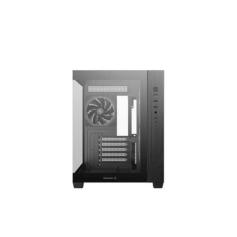 Deepcool CG330 3F Micro ATX Mid Tower Cabinet Black (R-CG330-BKNGM3-G)