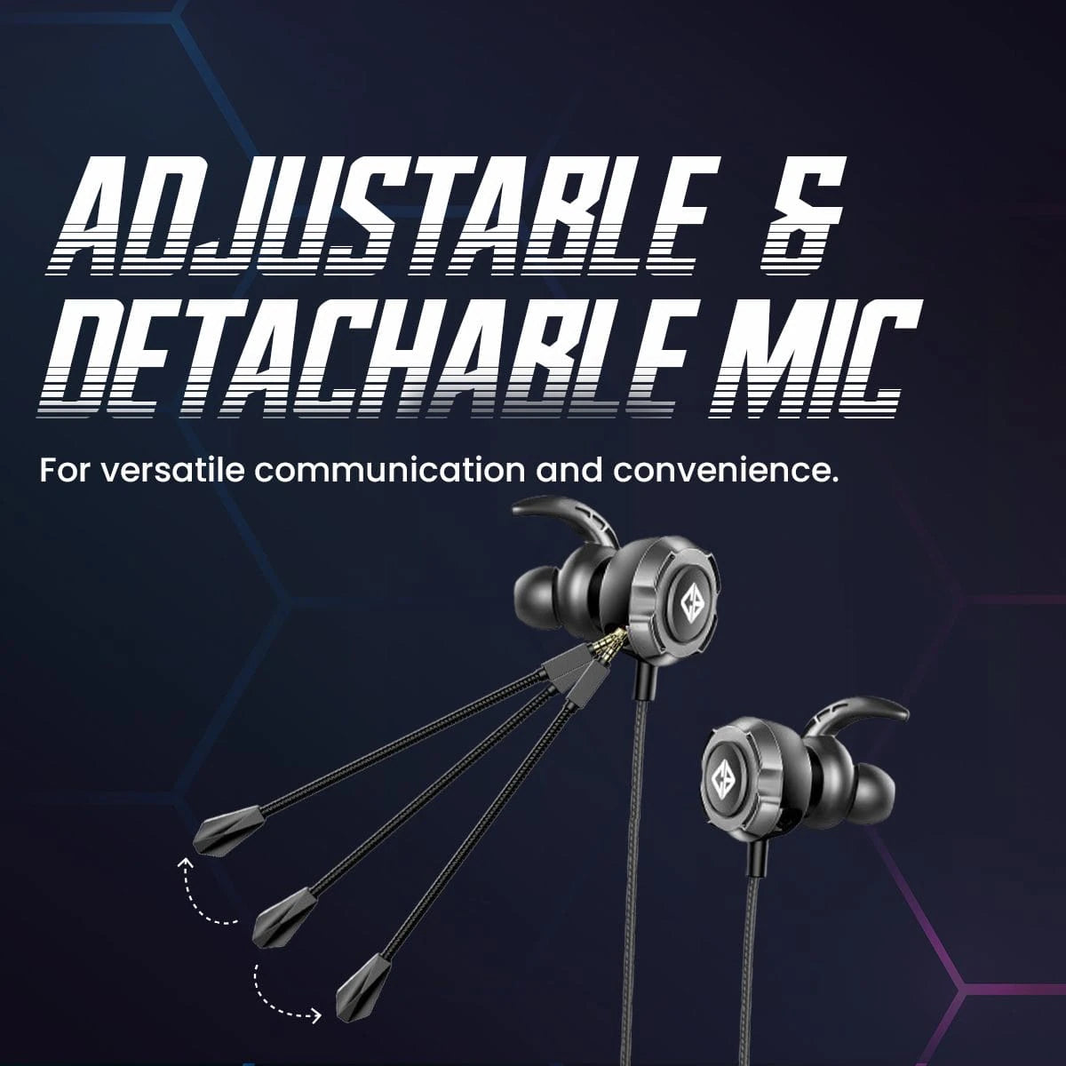 COSMIC BYTE CB-EP-07 (BLACK) GAMING HEADPHONE