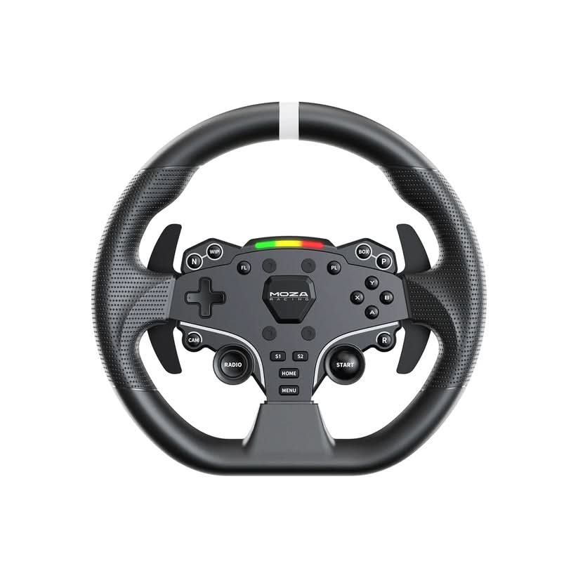 MOZA R5 Pro Racing Bundle 6Nm Direct Drive Racing Wheel, ES Steering Wheel, SR-P Lite Pedals, PC Racing Simulator