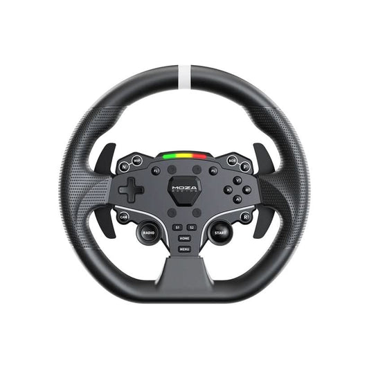 MOZA R5 Pro Racing Bundle 6Nm Direct Drive Racing Wheel, ES Steering Wheel, SR-P Lite Pedals, PC Racing Simulator