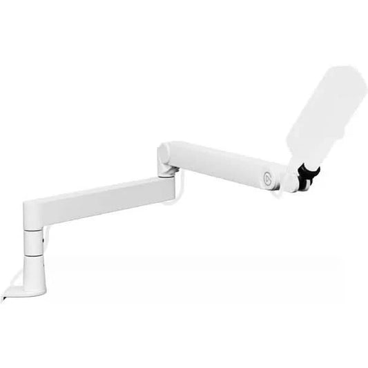 Elgato Wave Mic Arm Pro White - 360 Rotatable Low Profile Gas Spring Microphone Arm, Works Mics/Shure SM7B/HyperX QuadCast/Rode/Blue Yeti & More for Broadcasting/Podcasting/Streaming