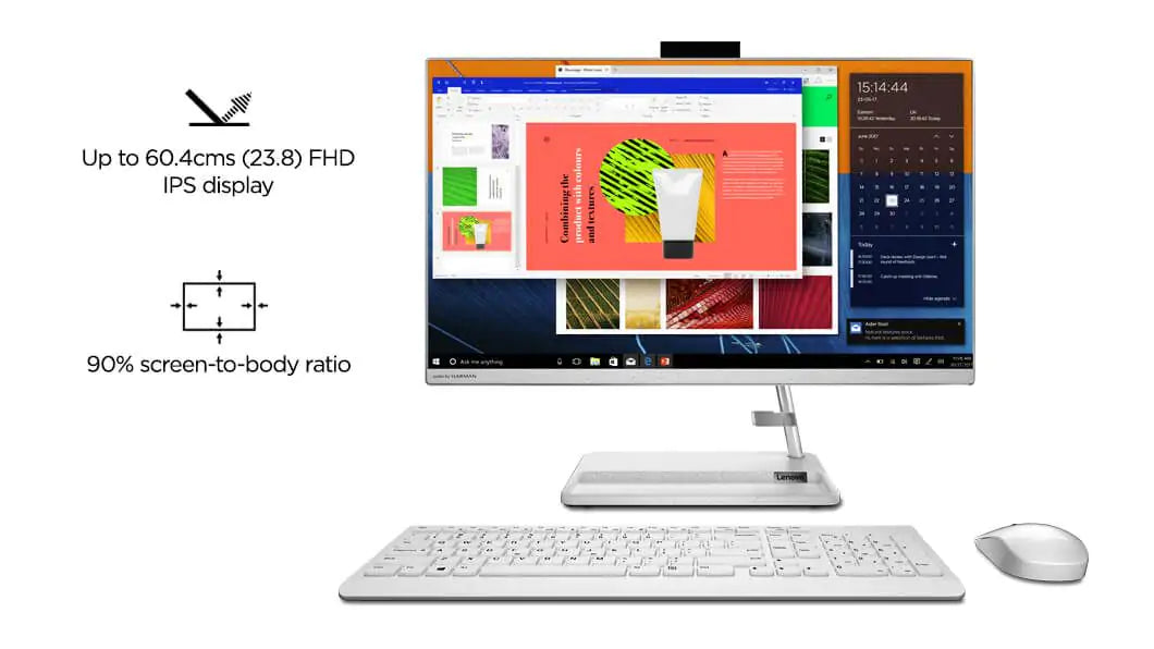 AIO LENOVO F0G1013EIN [R5-7430U RYZEN/8GB/512GB SSD/WIN11 HOME+MSO/23.8 INCH/INTEGRATED GRAPHICS /1 YEAR(S)//BLACK]