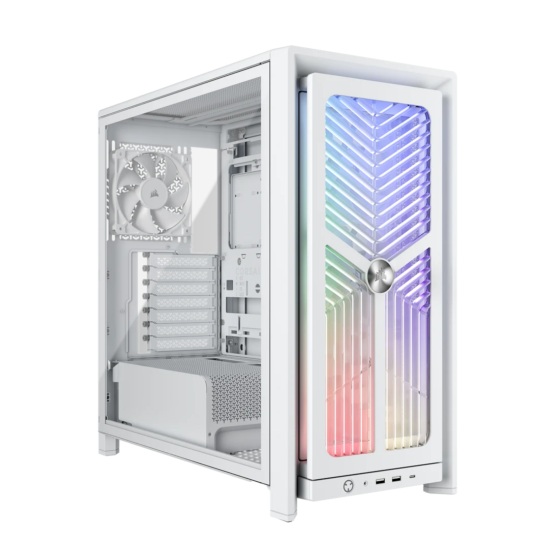 Corsair CASE FRAME 4000X RS Mid-Tower PC Case - White