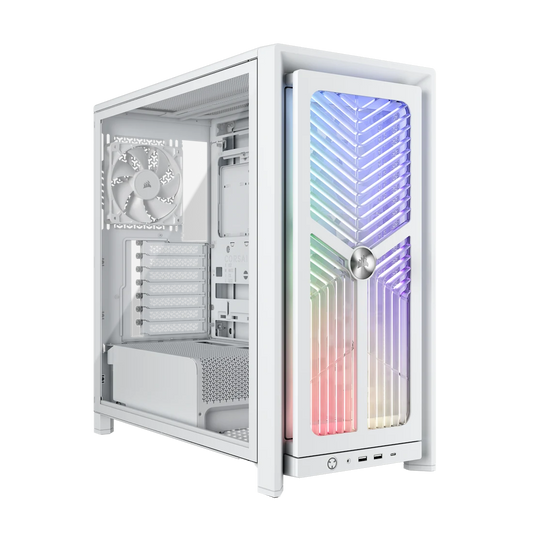 Corsair CASE FRAME 4000X RS Mid-Tower PC Case - White
