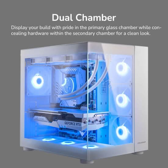 FrostForge X870 – Ryzen 7 White Edition Gaming PC