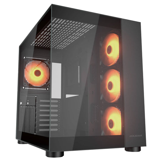 Cougar FV150 RGB Black Mid Tower Cabinet