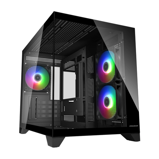 Cougar FV150 mini RGB Black Mini Tower Cabinet