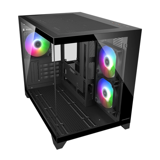 Cougar FV150 mini RGB Black Mini Tower Cabinet