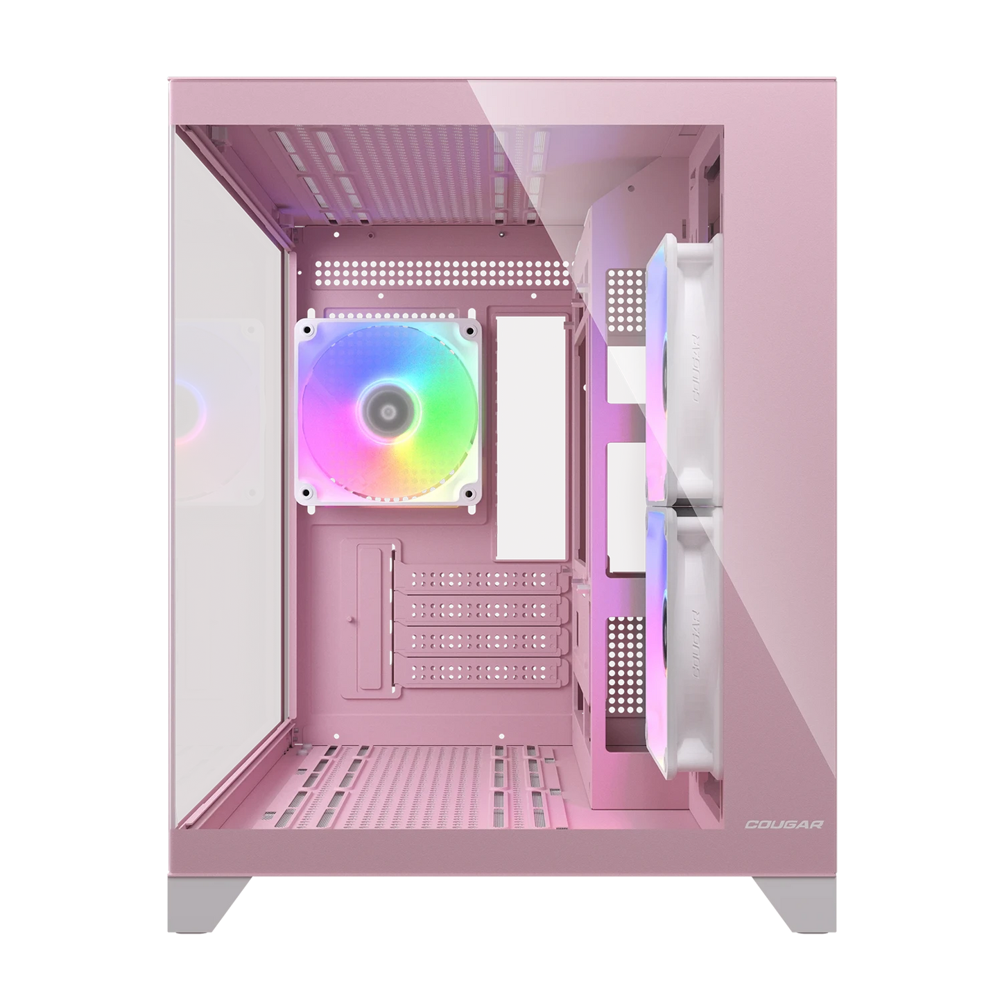Cougar FV150 mini RGB Pink Mini Tower Cabinet