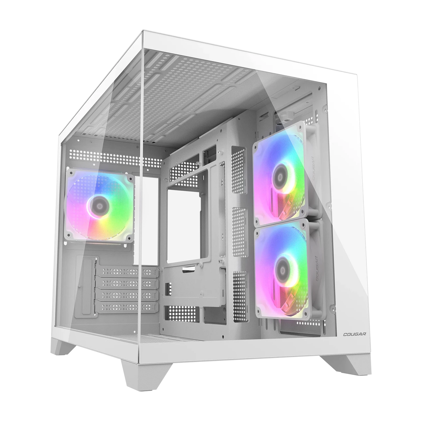 Cougar FV150 mini RGB White Mini Tower Cabinet