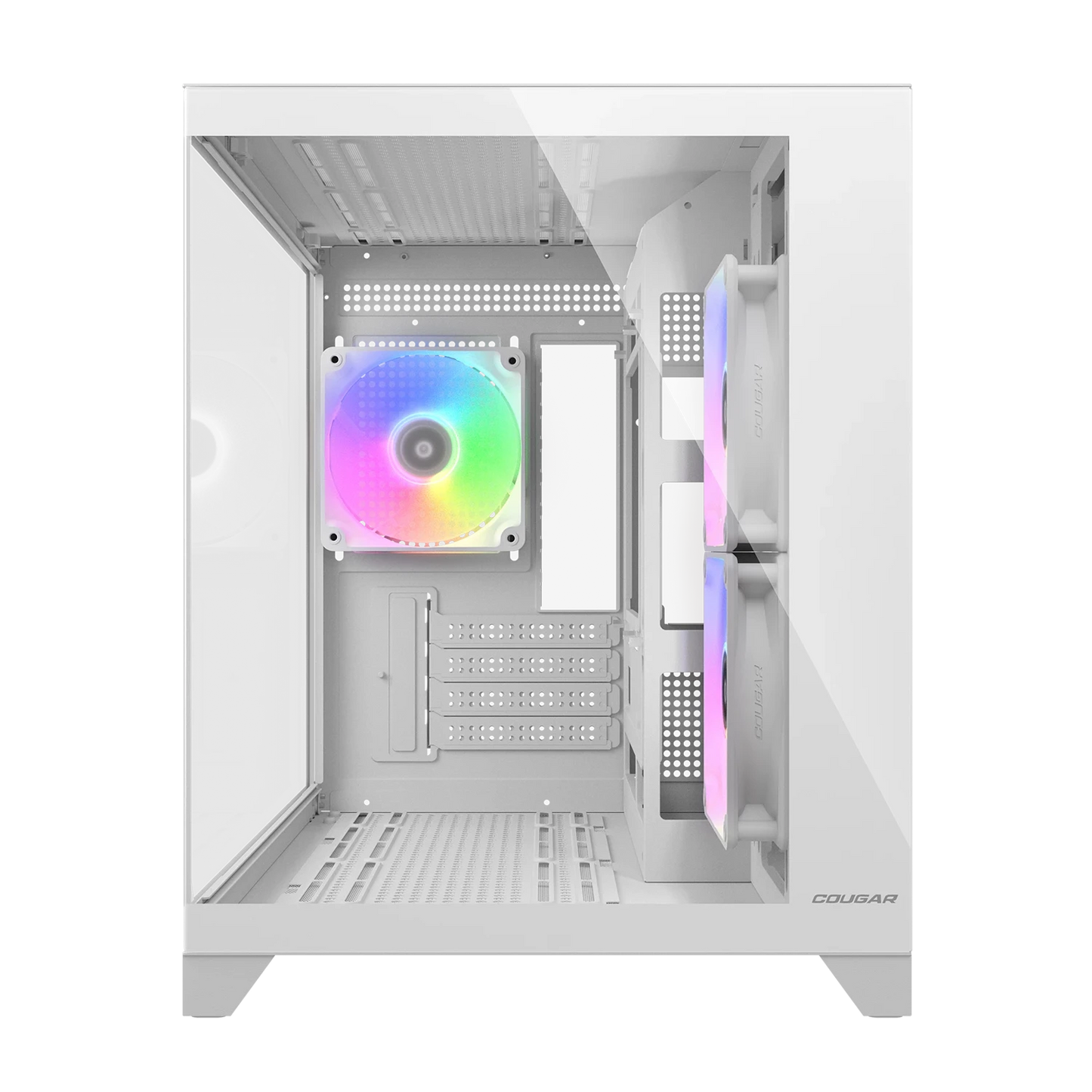 Cougar FV150 mini RGB White Mini Tower Cabinet