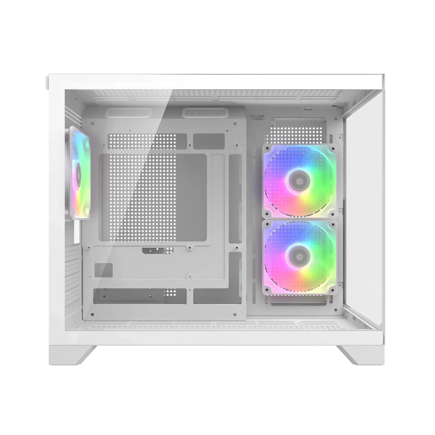 Cougar FV150 mini RGB White Mini Tower Cabinet