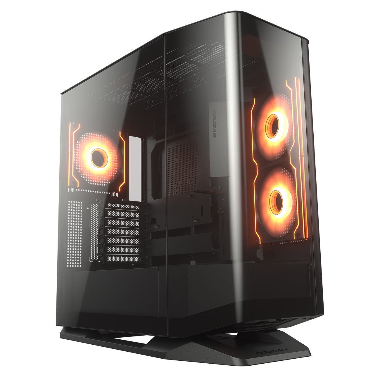 Cougar FV270 RGB Black Mid Tower Cabinet