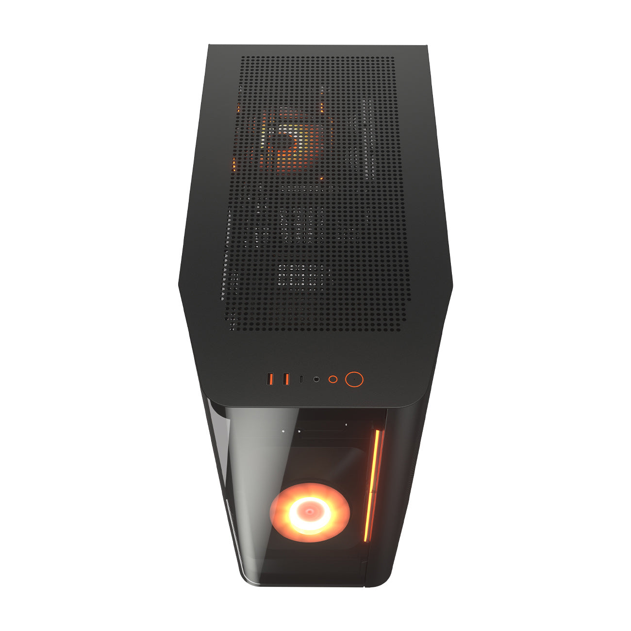 Cougar FV150 RGB Black Mid Tower Cabinet
