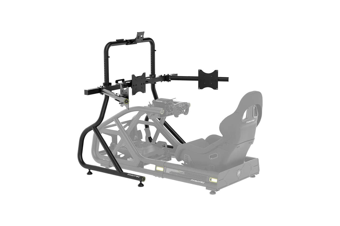 Fanatec ClubSport Cockpit Monitor Stand Triple Monitor Expansion Kit, CRD-9060003-WW (Black)