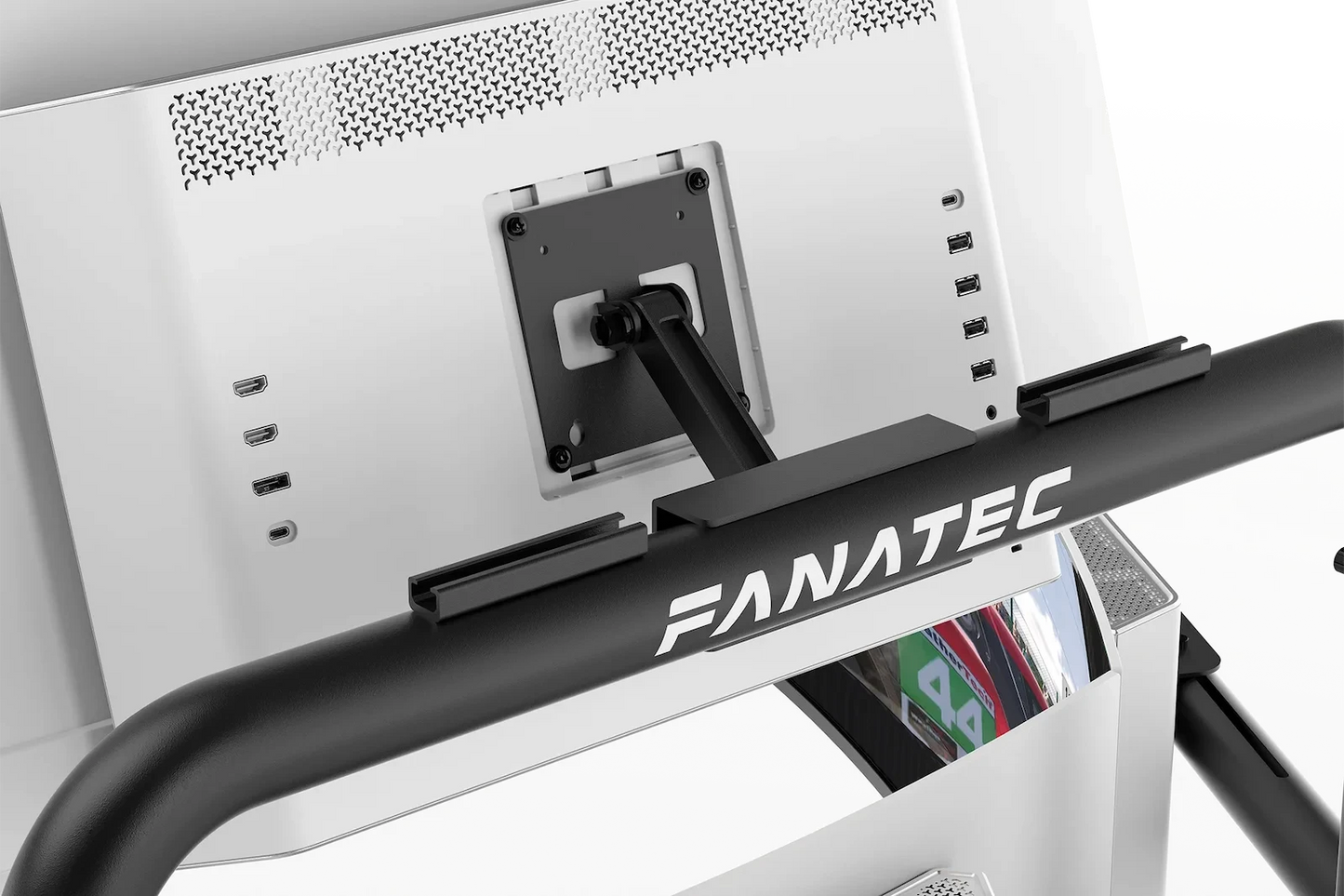 Fanatec ClubSport Cockpit Monitor Stand Triple Monitor Expansion Kit, CRD-9060003-WW (Black)