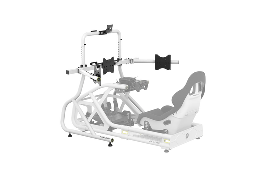 Fanatec ClubSport Cockpit Monitor Stand Triple Monitor Expansion Kit, CRD-9060004-WW (White)