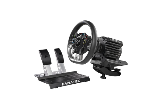 Fanatec Gran Turismo DD Pro Bundle with Wheel & Pedal (5 NM) (DD+SW+P) + QR2 CRD-9020007-EU