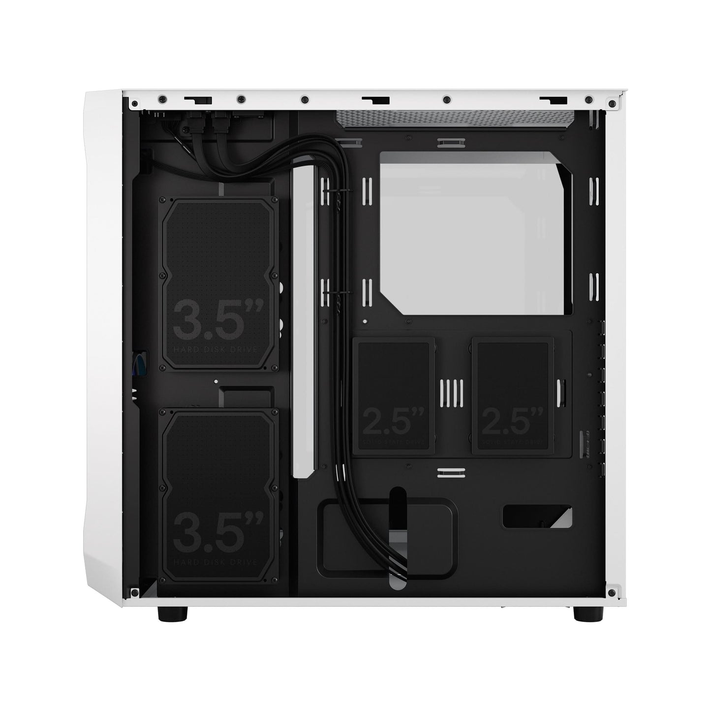 FRACTOL FOCUS 2 RGB WHITE TG CLEAR TINT CABINET