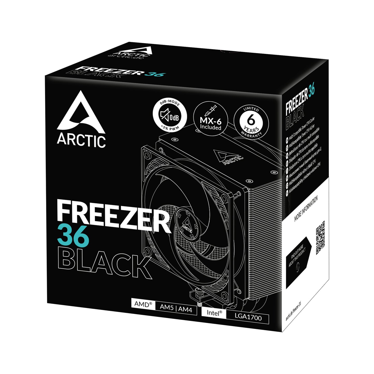 ARCTIC FREEZER CPU AIR COOLER 36 ACFRE00121A