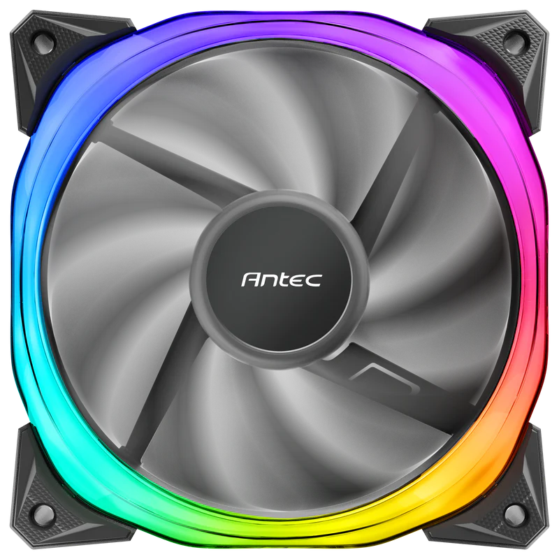 ANTEC FUSION 120 ARGB BLACK - 120MM ARGB CABINET FAN (SINGLE PACK)
