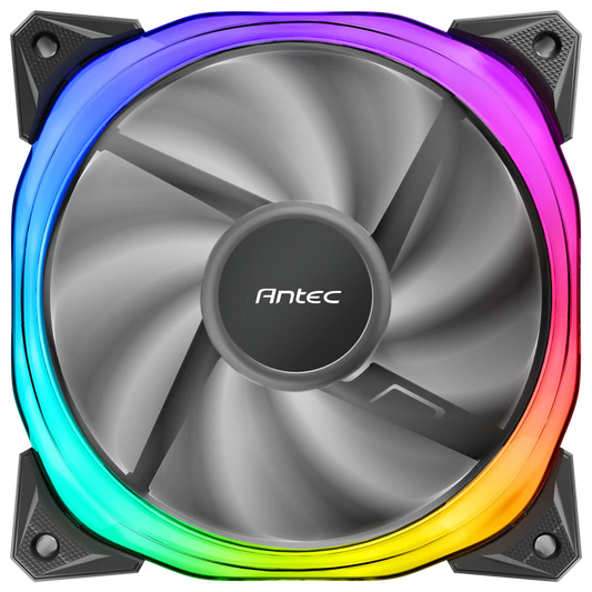 ANTEC FUSION 120 ARGB BLACK - 120MM ARGB CABINET FAN (SINGLE PACK)