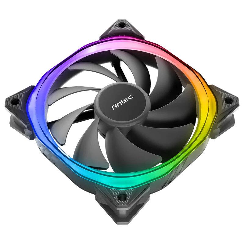 ANTEC FUSION 120 ARGB BLACK - 120MM ARGB CABINET FAN (SINGLE PACK)