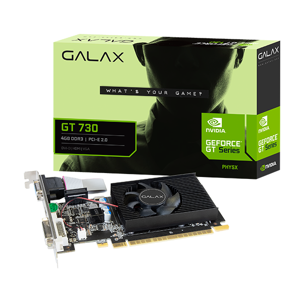 GALAX GeForce GT 730 4GB DDR3 Graphics Card