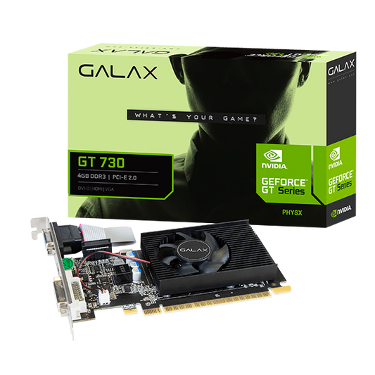 GALAX GeForce GT 730 4GB DDR3 Graphics Card