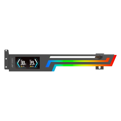 ANT ESPORTS GCB200 DIGITAL GPU SUPPORT BRACKET (BLACK)