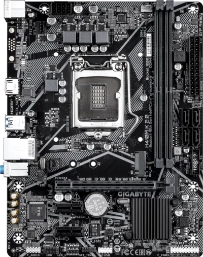GIGABYTE H410M-K 2.0 DDR4 Micro ATX Motherboard