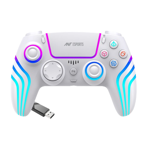 ANT ESPORTS GP400 WIRELESS GAMEPAD - WHITE