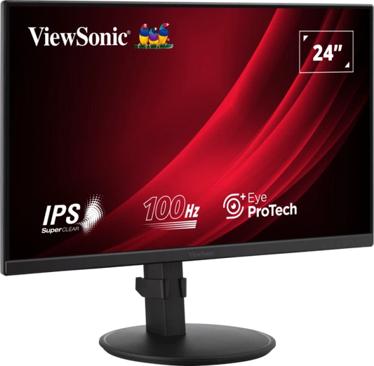 VIEWSONIC VG2408 24 ( 60.96 CM)IPS FULL HD ERGONOMIC MONITOR WITH USB HUB