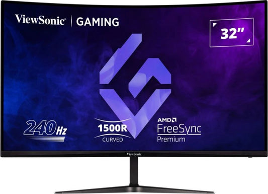 VIEWSONIC 32 INCH VX3219 PC-MHD 240HZ CURVED GAMING MONITOR