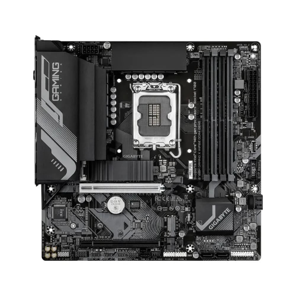 Gigabyte GA B760M GAMING X WF6E DDR4 Intel Motherboard LGA1700 DDR4 Micro ATX WiFi 6E