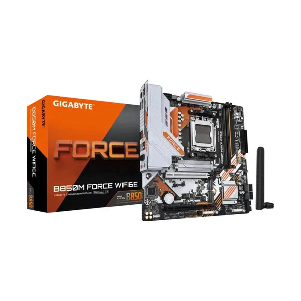 Gigabyte GA B850M FORCE WiFi6E AMD Motherboard AM5 DDR5 Micro ATX