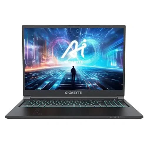 Gigabyte G6 KF-H3IN894KH, 13th Gen Intel Core i7-13620H Processor, 8GBx2 DDR5 Ram, 1TB M.2 NVMe SSD, NVIDIA GeForce RTX 4060, 8GB GDDR6, 16 Inch, WUXGA Gaming Laptop