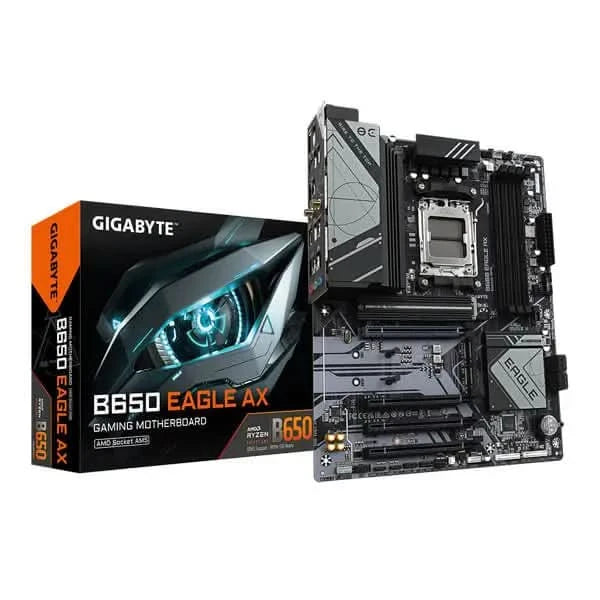 Gigabyte GA B650 EAGLE AX AMD Motherboard AM5 DDR5 ATX WiFi 6E