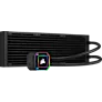 CORSAIR ICUE H150I ELITE CAPELLIX, 360MM RADIATOR, TRIPLE 120MM ML SERIES PWM FANS, RGB LIGHTING AND FAN CONTROL WITH SOFTWARE, LIQUID CPU COOLER