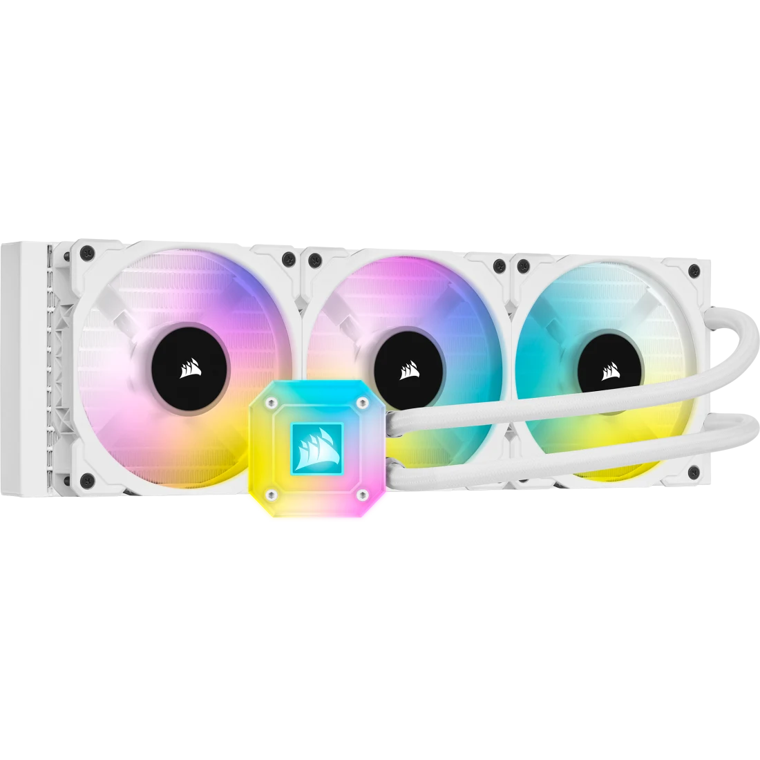 CORSAIR ICUE H150I ELITE CAPELLIX LIQUID CPU COOLER (WHITE) (CW-9060051-WW)