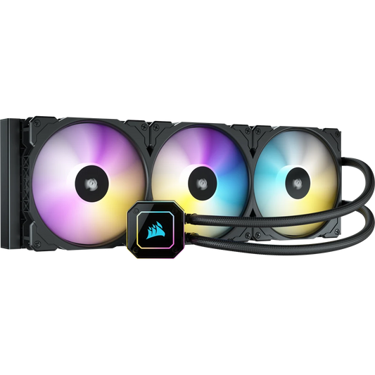 CORSAIR ICUE H170I 420MM ELITE CAPELLIX LCD AIO LIQUID COOLER CW-9060055-WW