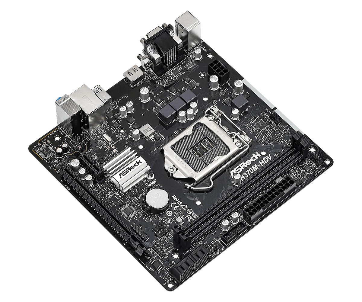 ASROCK H370M-HDV/M.2 DDR4 MOTHERBOARD