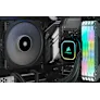 CORSAIR ICUE H60I RGB PRO XT, 120MM RADIATOR, SINGLE 120MM PWM FAN, SOFTWARE CONTROL, LIQUID CPU COOLER (CW-9060049-WW)