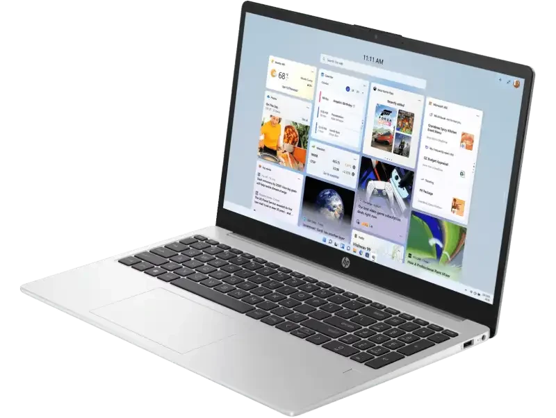 HP 250R G10 D4CK5AT, Intel Core 3 100U, 24GB RAM, 512 GB SSD, Intel Graphics, 15.6 inch, DOS, Business Laptop