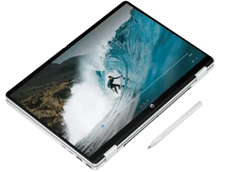 HP OmniBook 5 14-FP0141TU 14 Inch WUXGA Touch Laptop, Intel Core 5 120U, 16GB RAM, 512GB SSD, Windows 11 Home, Microsoft Office 2024, Silver
