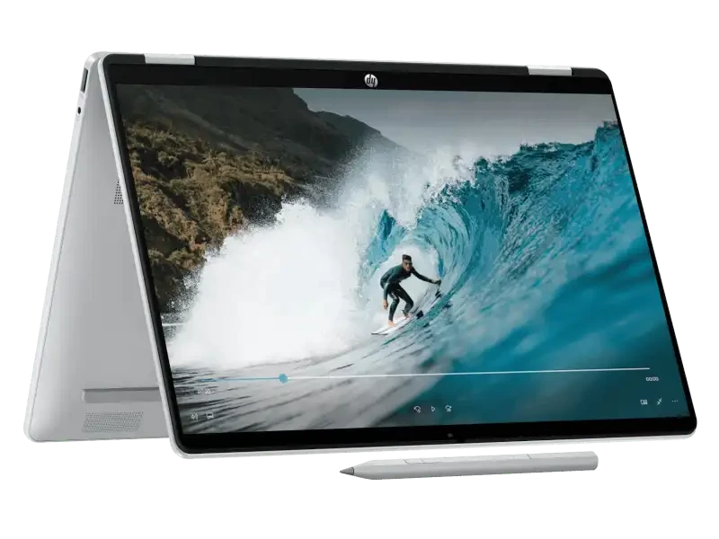 HP OmniBook 5 14-FP0141TU 14 Inch WUXGA Touch Laptop, Intel Core 5 120U, 16GB RAM, 512GB SSD, Windows 11 Home, Microsoft Office 2024, Silver